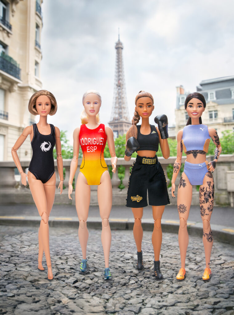 barbie 4 atletas olímpicas 2024