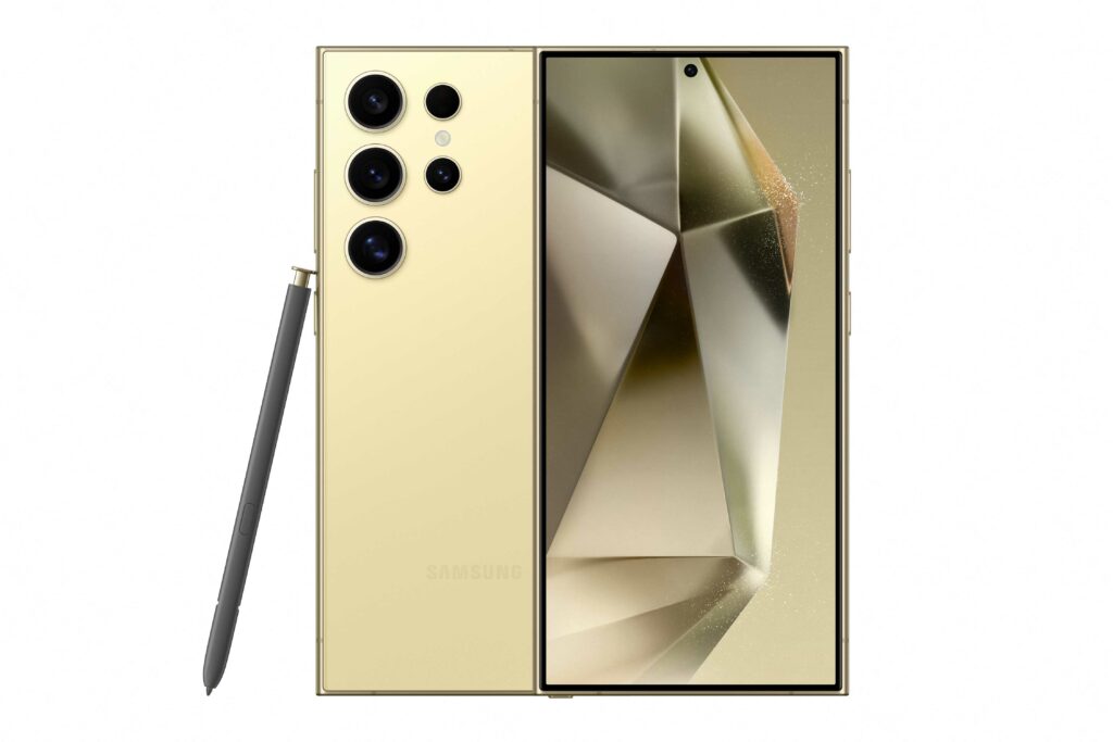 6. Samsung Galaxy S24 Ultra Yellow