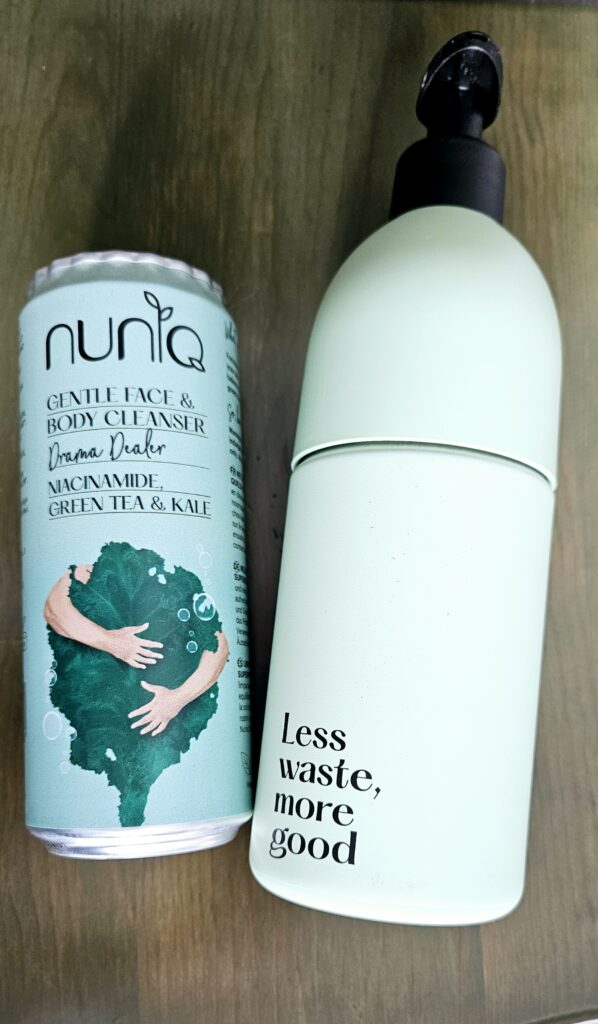 limpiador facial y corporal con kale