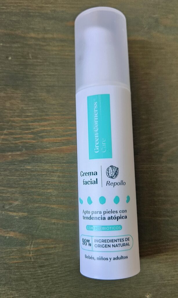 Crema facial de repollo de Green Cornerss