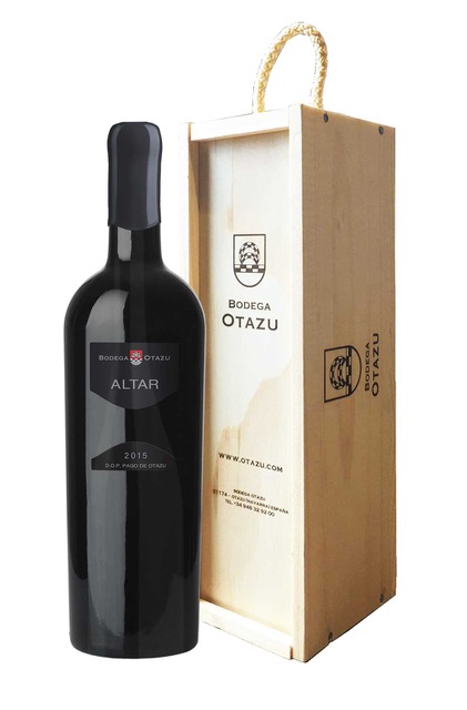 Bodega Otazu. Vino Altar Con Estuche. Regalos dia del padre.