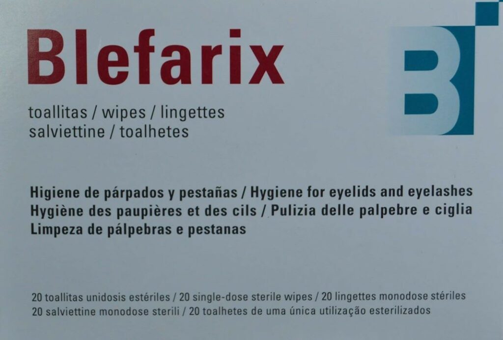 Blefarix 20 Toallitas Laboratorios Vinas