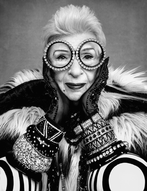 COLOURFUL Iris Apfel
