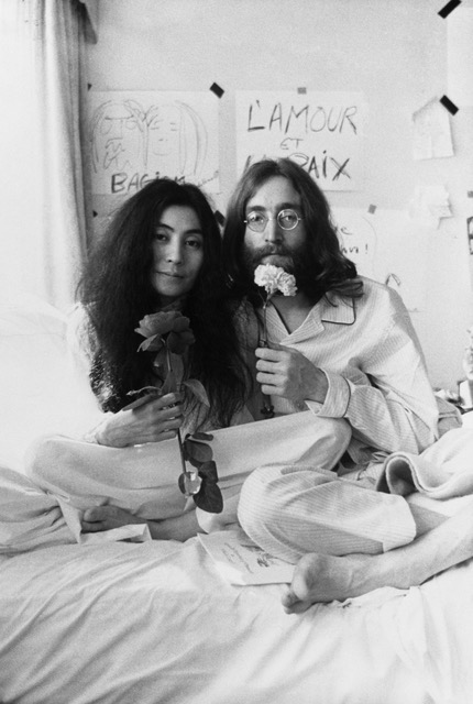 Bed In Montreal. Yoko& Lennon