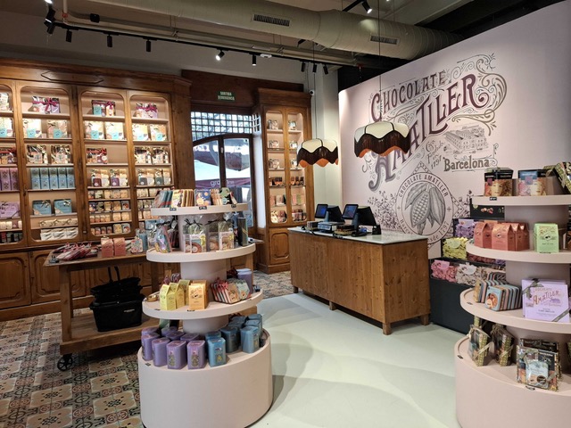 Tienda. Chocolates Amatller