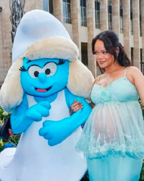 Rihanna Los Pitufos