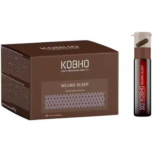 Dormir de un tirón. Kobho Neuro Sleep 28 Viales 28 Capsulas Resultado