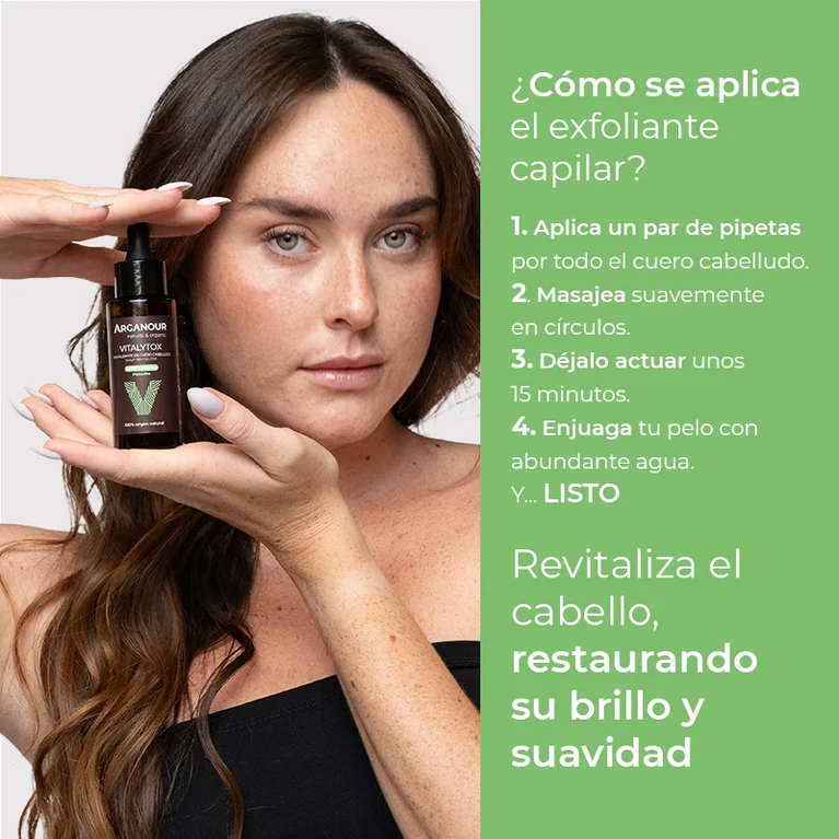 Vitalytox Revitalizante exfoliante Capilar Modo De Uso Arganour