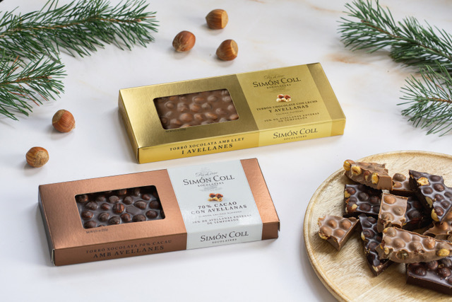 Regalo gourmet. SimonColl Turrones Avellanas