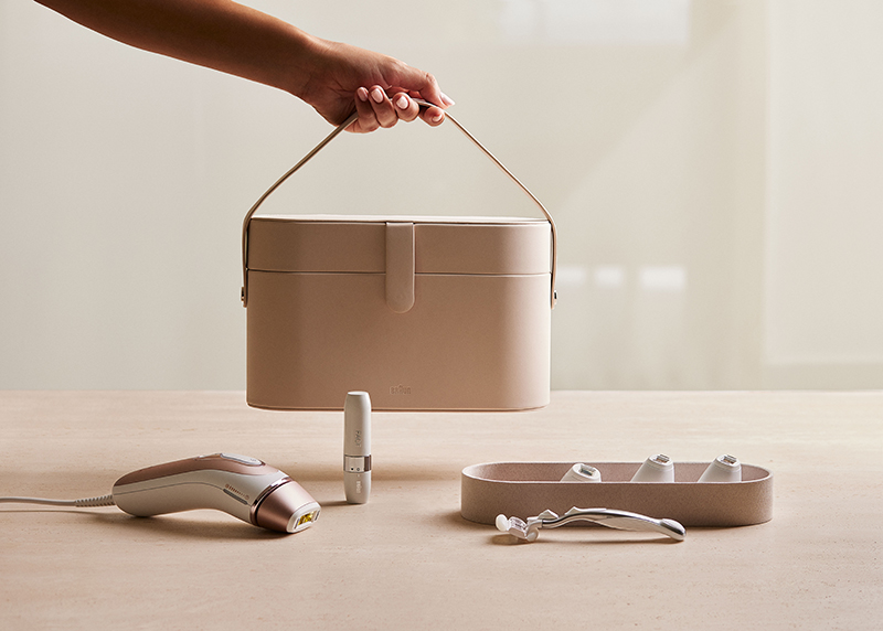 Neceser Luz Pulsada BRAUN FOTODEPILACIÓN LÁSER