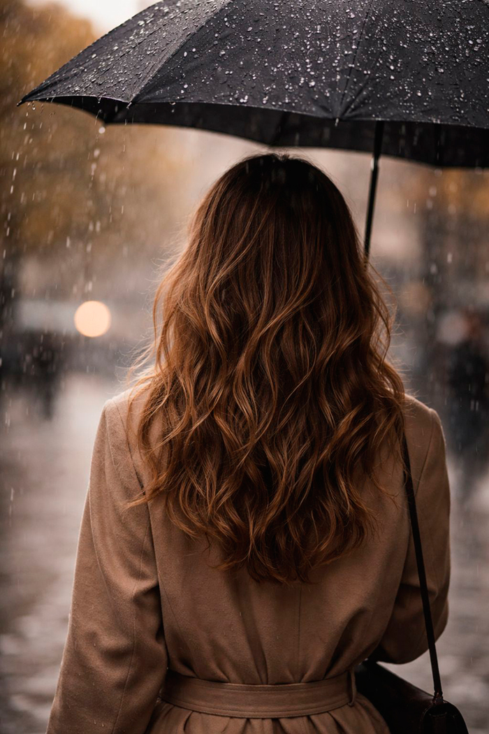 Peinada Bajo La Lluvia Melenajpg