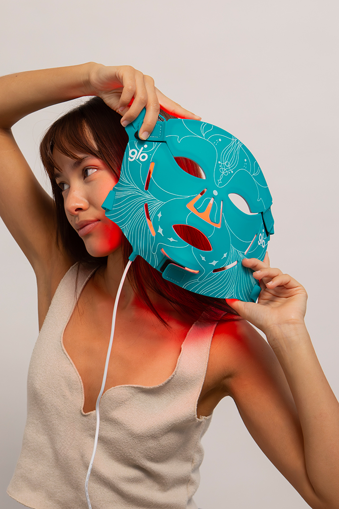 Máscara Luz Roja Acne Perimenopausia GLO 910