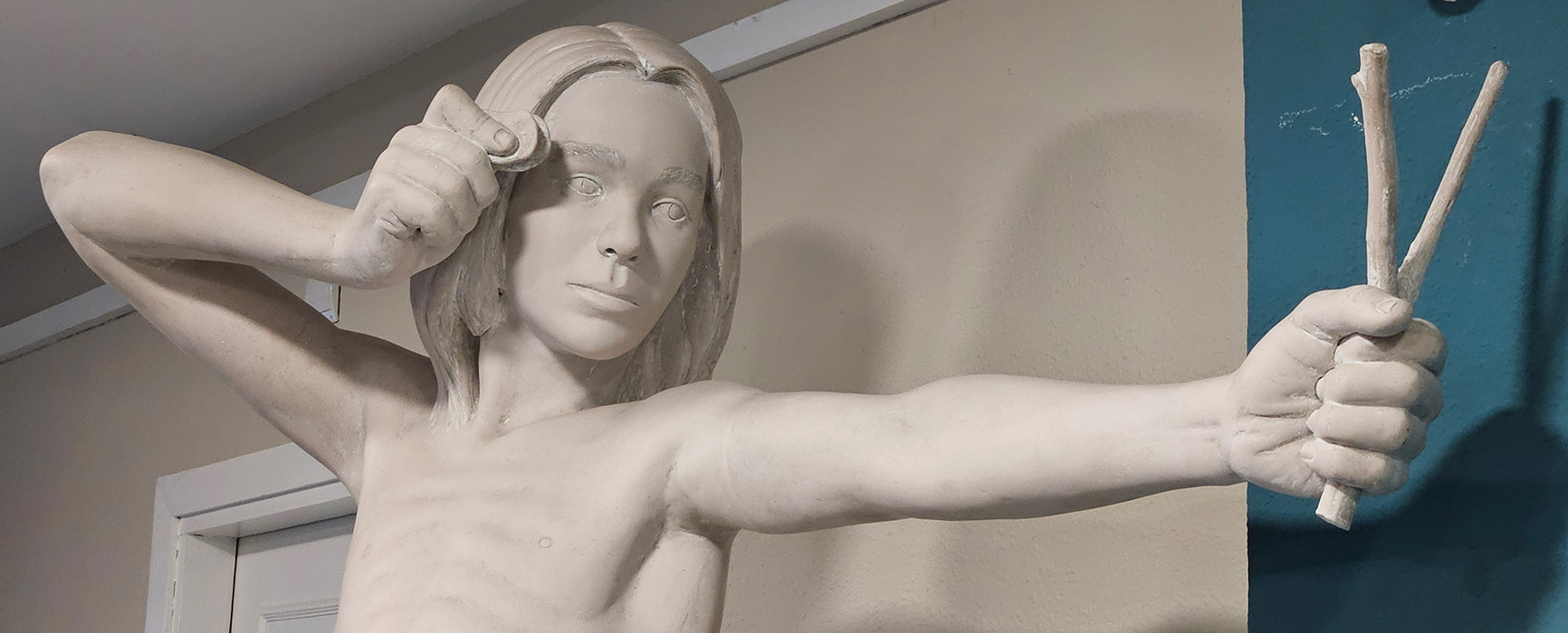 La Escultura Del Hijo De Andrés Lasanta