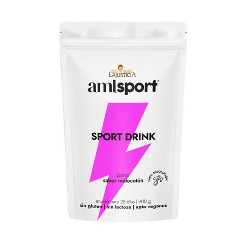 10. AML Sport Drink 900 Gr Sabor Melocoton