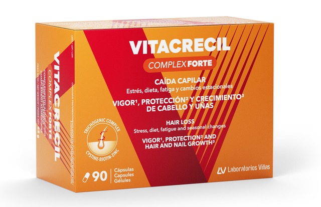 4. VITACRECIL COMPLEX FORTE 90 C. L. Viñas. Pelo caída verano
