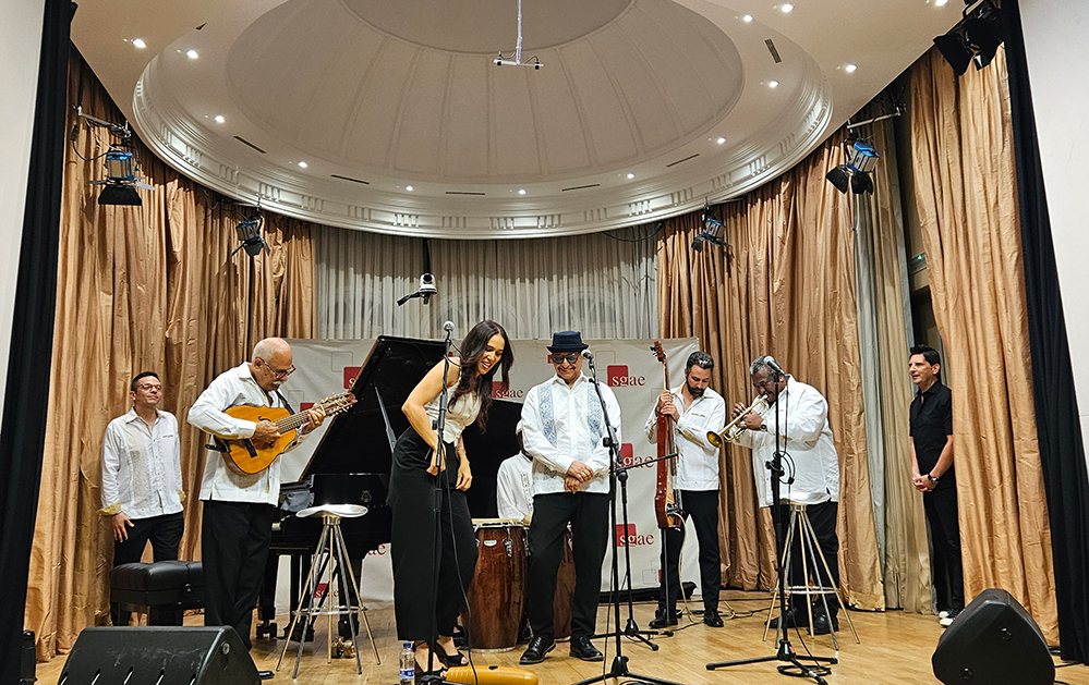 Buena Vista All Stars En La SGAE De Madrid