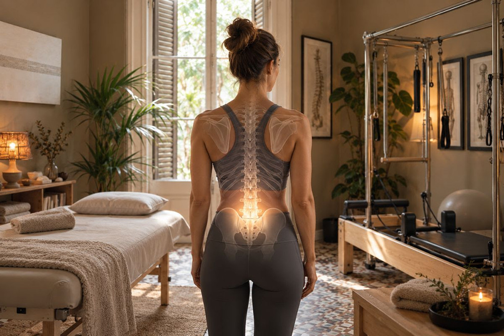 Rehabilitación Dolor Espalda Pilates Clínco Y Fisioterapia Studio Australia Barcelona
